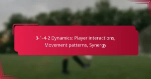 Read more about the article 3-1-4-2 Dynamics: Player interactions, Movement patterns, Synergy