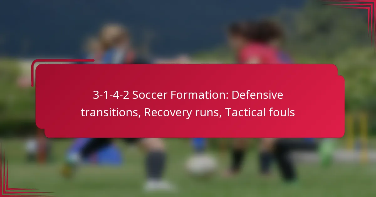 Read more about the article 3-1-4-2 Soccer Formation: Defensive transitions, Recovery runs, Tactical fouls
