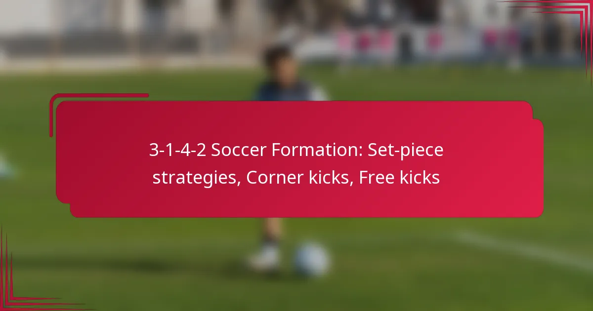 You are currently viewing 3-1-4-2 Soccer Formation: Set-piece strategies, Corner kicks, Free kicks