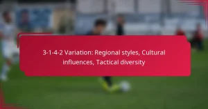Read more about the article 3-1-4-2 Variation: Regional styles, Cultural influences, Tactical diversity