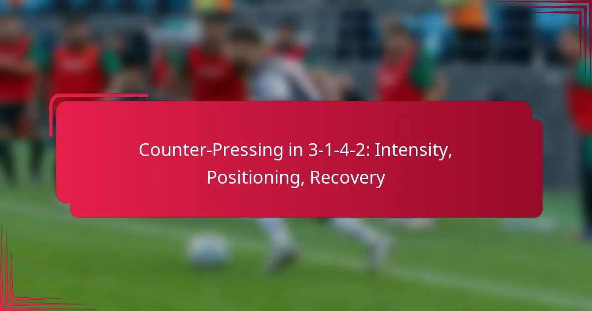 Read more about the article Counter-Pressing in 3-1-4-2: Intensity, Positioning, Recovery