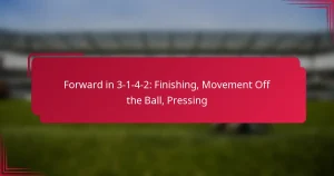Read more about the article Forward in 3-1-4-2: Finishing, Movement Off the Ball, Pressing