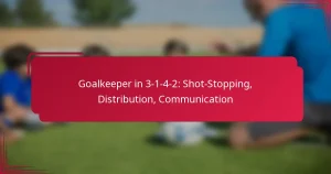 Read more about the article Goalkeeper in 3-1-4-2: Shot-Stopping, Distribution, Communication