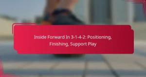 Read more about the article Inside Forward In 3-1-4-2: Positioning, Finishing, Support Play