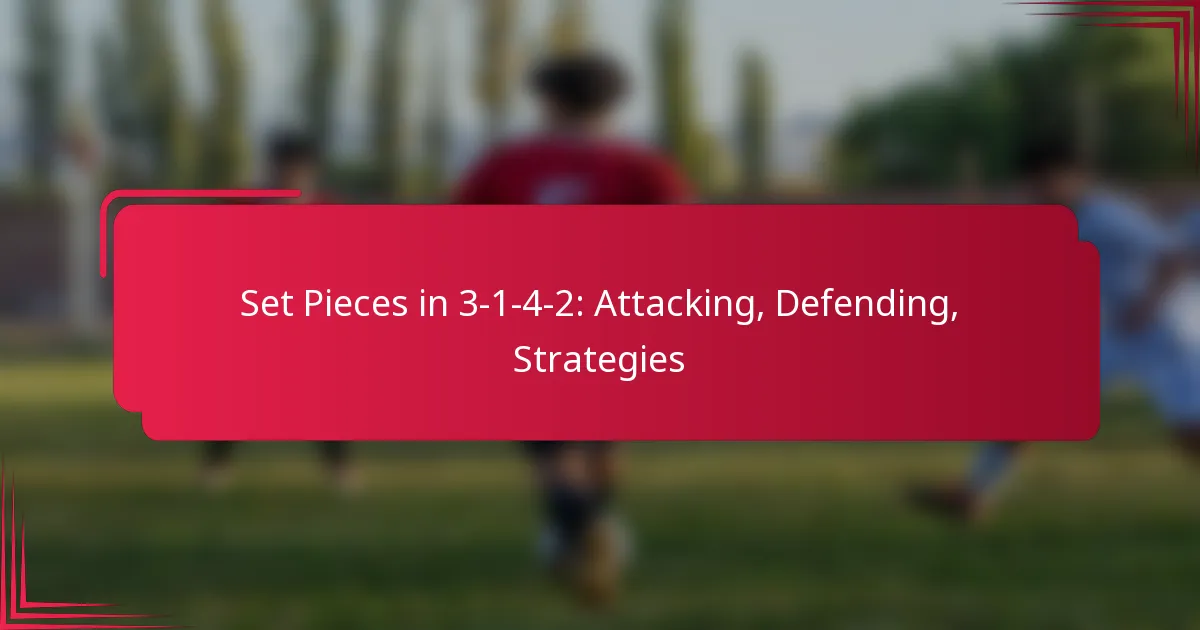 Set Pieces in 3-1-4-2: Attacking, Defending, Strategies