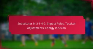 Read more about the article Substitutes in 3-1-4-2: Impact Roles, Tactical Adjustments, Energy Infusion