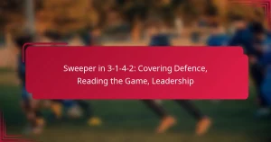 Read more about the article Sweeper in 3-1-4-2: Covering Defence, Reading the Game, Leadership