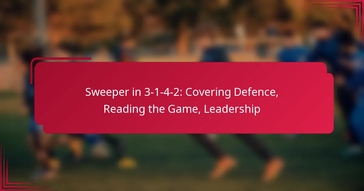 You are currently viewing Sweeper in 3-1-4-2: Covering Defence, Reading the Game, Leadership