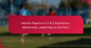 Read more about the article Veteran Players in 3-1-4-2: Experience, Mentorship, Leadership on the Pitch