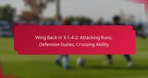 Read more about the article Wing Back in 3-1-4-2: Attacking Runs, Defensive Duties, Crossing Ability