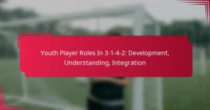 Read more about the article Youth Player Roles In 3-1-4-2: Development, Understanding, Integration